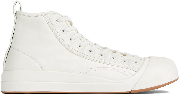 Bottega Veneta Leather Lace-Up High-Top Sneaker 'White' 763733V3HB09122 Order Bottega Veneta Leather Lace-Up High-Top Sneaker 'White' 763733V3HB09122