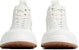 Bottega Veneta Kulit Lace-Up Sneaker Tinggi 'Putih' 763733V3HB09122