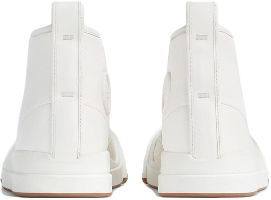Bottega Veneta Leather Lace-Up High-Top Sneaker 'White' 763733V3HB09122 Shop Bottega Veneta Leather Lace-Up High-Top Sneaker 'White' 763733V3HB09122