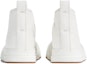 Shop Bottega Veneta Kulit Lace-Up Sneaker Tinggi 'Putih' 763733V3HB09122