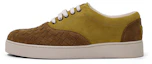Buy Bottega Veneta Leather Lace-Up Low Top Sneakers 'Yellow Brown' 258957VFC012669