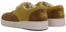 Lookbook Sneakers Rendah Bottega Veneta Kulit Lace-Up 'Kuning Coklat' 258957VFC012669