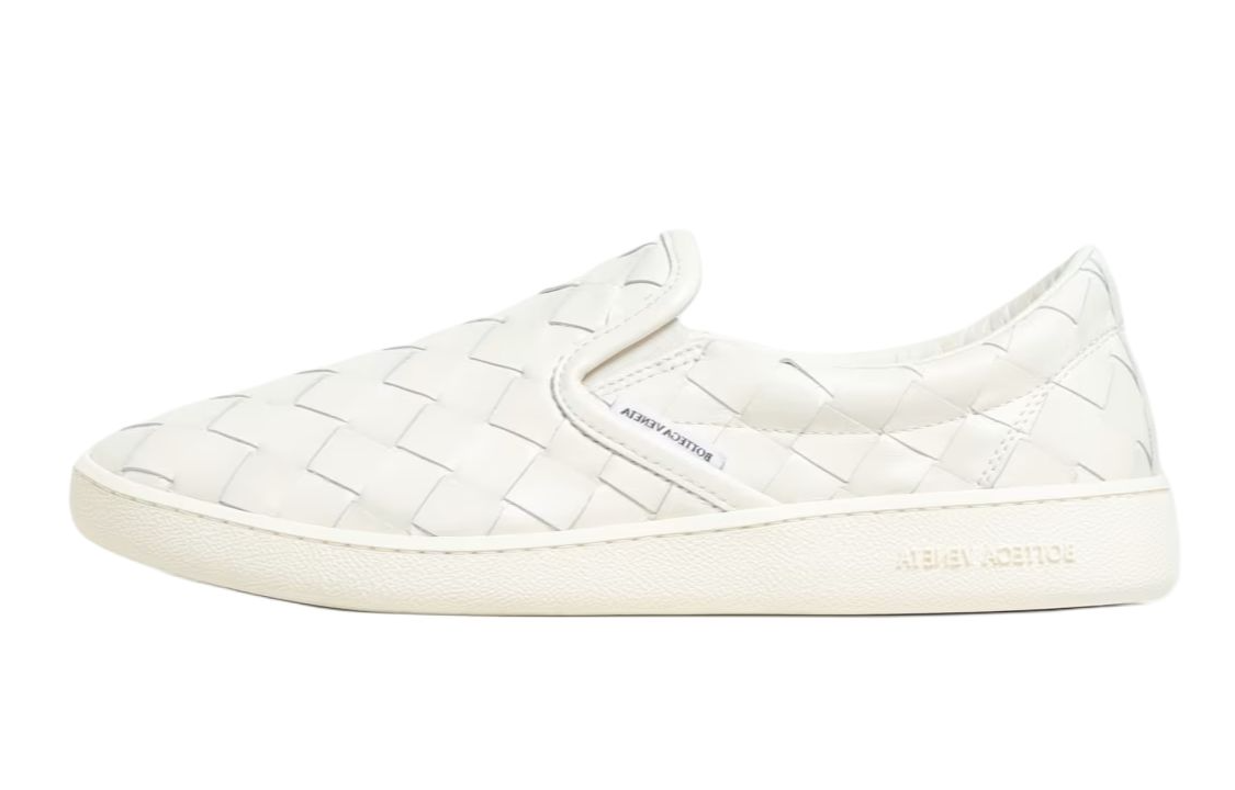 Bottega Veneta Leather Low-Top Slip-On Sneaker 'White' 775320V3HB09013