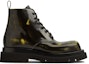 Order Bottega Veneta Leather Martin Boots 'Black' 730224V3C103595