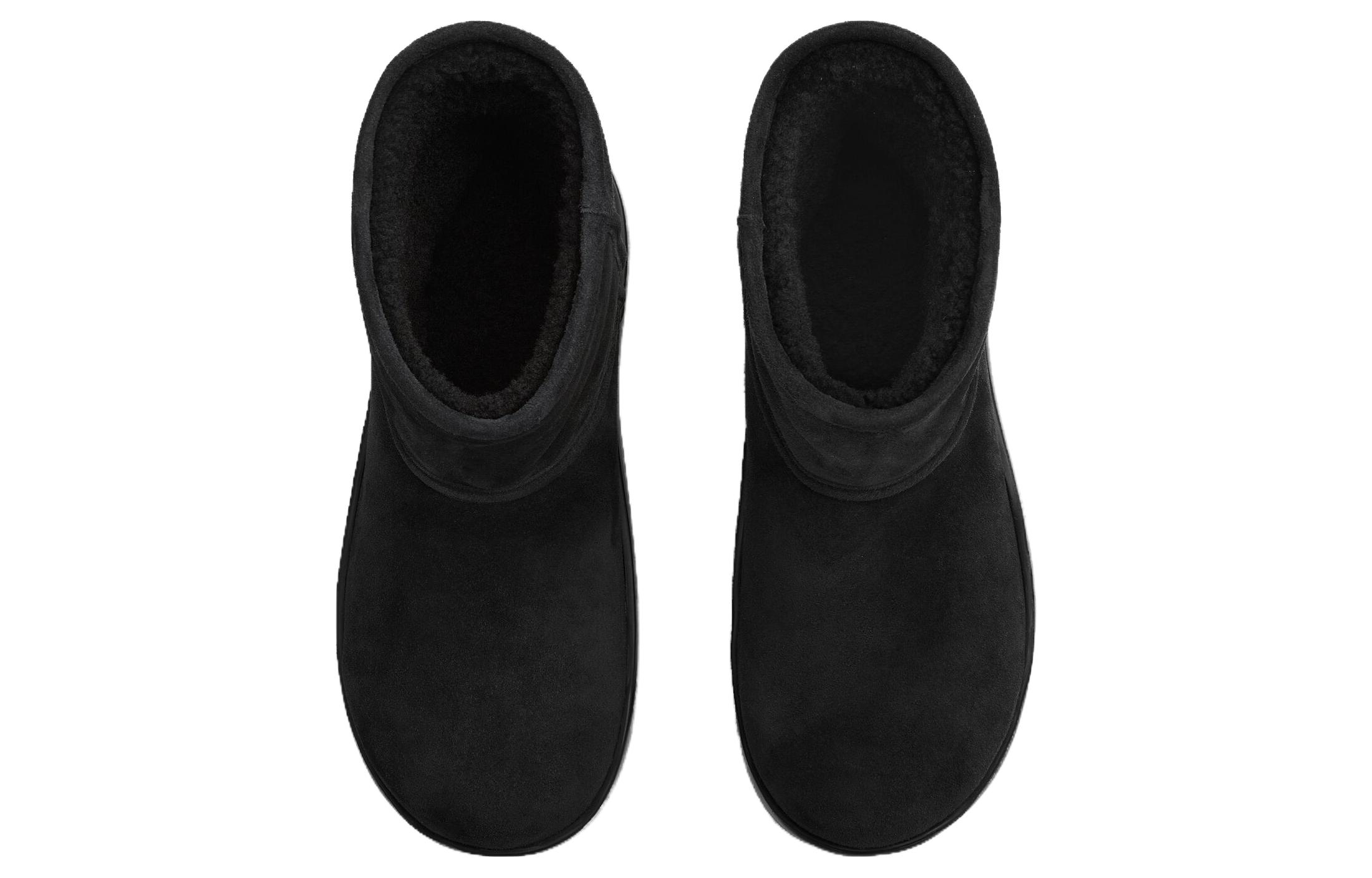 Shop Bottega Veneta But Kulit Hujung Bulat 'Black Comfort' 764499V1NY11000