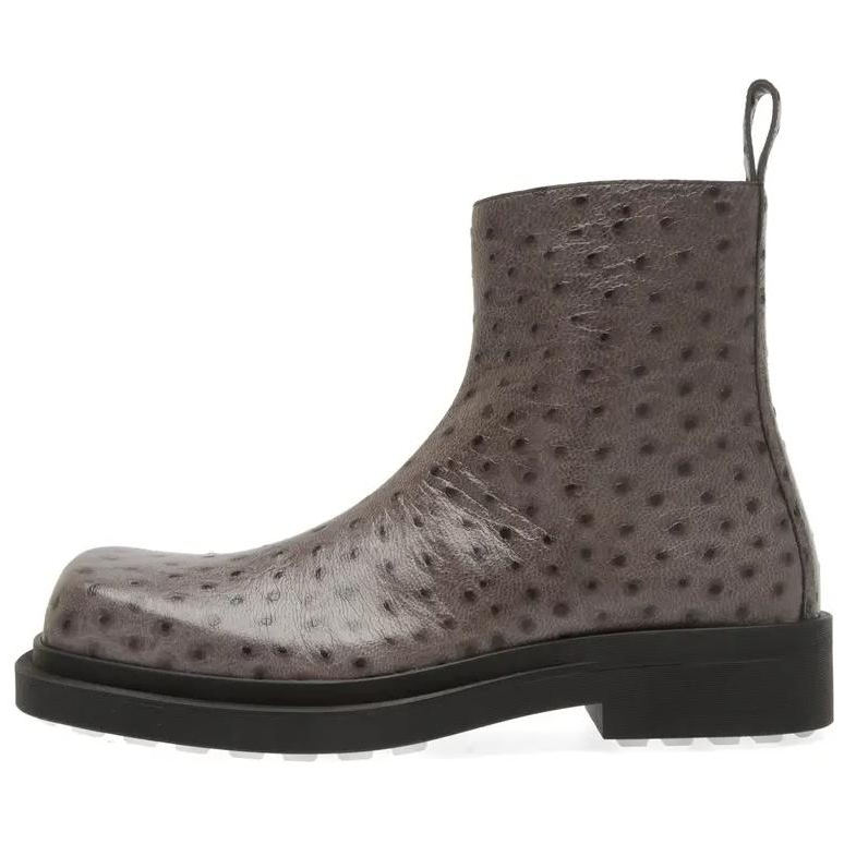 Buy Bottega Veneta Bota Chelsea de Cuero Punta Redonda 'Negro' 771968V3JC01178