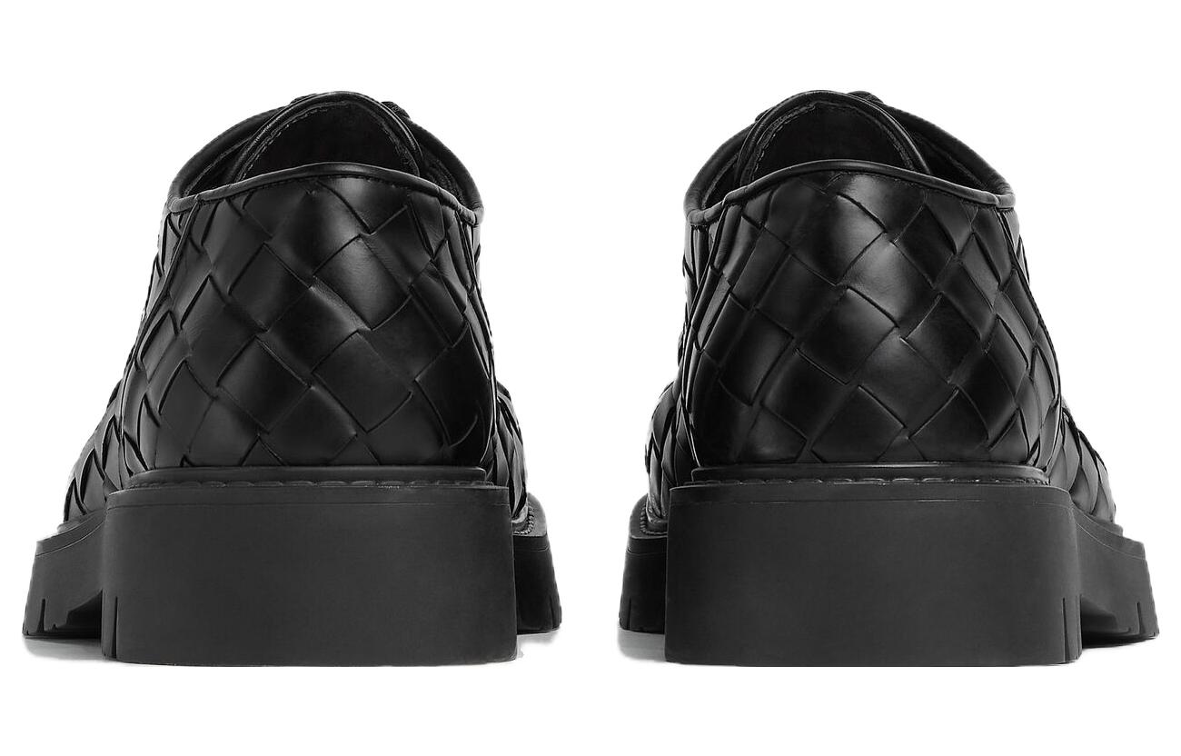 Bottega Veneta Leather Sneaker 'Sleek Black' 圖 4