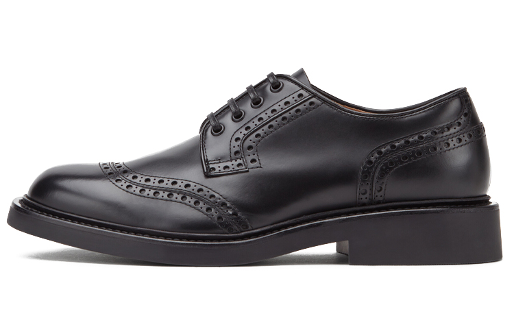 Bottega Veneta Level Lace-Up Loafers 'Dark Black'