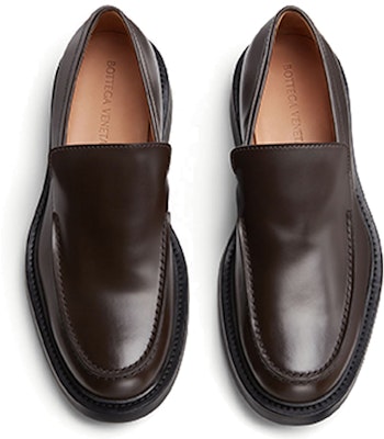 ボッテガ・ヴェネタ レベルローファー (エボニー) 651313V00H02059 Shop ボッテガ・ヴェネタ レベルローファー (エボニー) 651313V00H02059