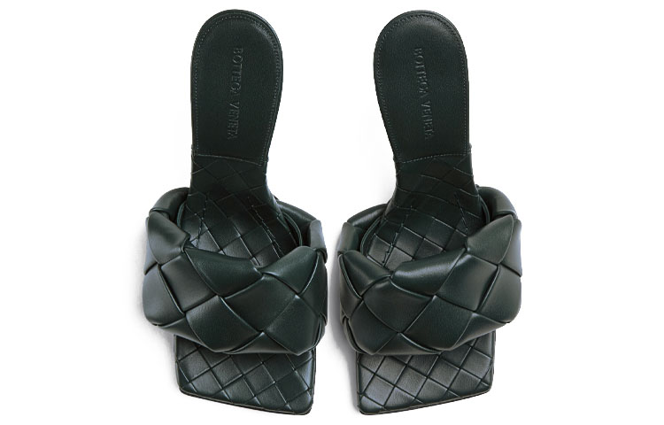 Bottega Veneta Lido 'Dark Green Intrecciato' 圖 3