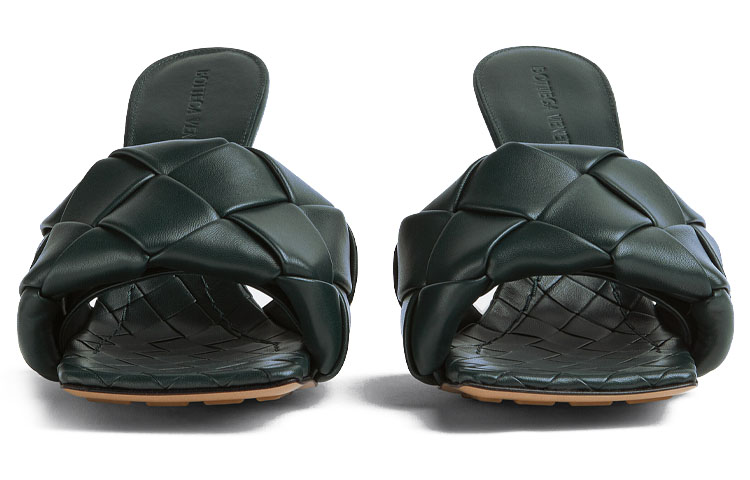 Bottega Veneta Lido 'Dark Green Intrecciato' 圖 4