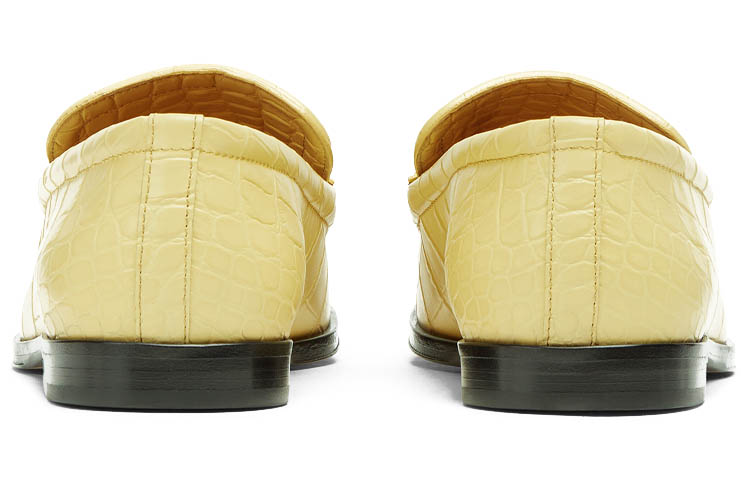 Bottega Veneta Loafer 'Light Yellow Embossed Leather' 圖 5
