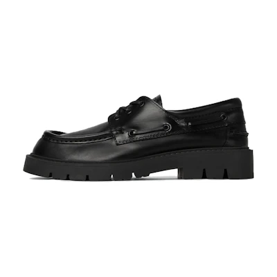 Bottega Veneta Loafer with Straps 'Fashion Black'