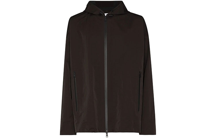 Bottega Veneta Logo Back Pocket Windbreaker Jacket Fondant Color 634083VF4K02113