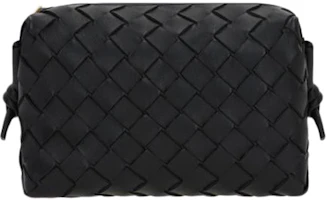 Bottega Veneta Loop Camera Bag Mini Intrecciato Black Bottega Veneta Loop Camera Bag Mini Intrecciato Black