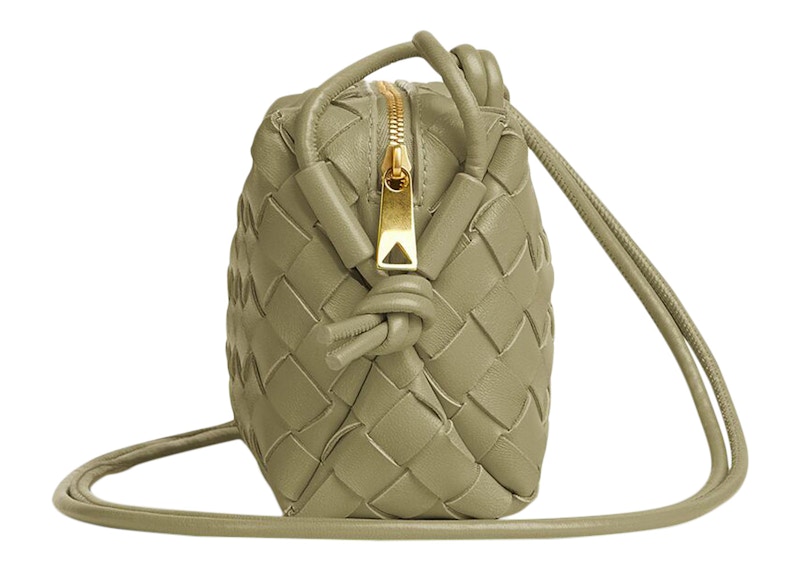 Bottega Veneta Loop Intrecciato Camera Bag Mini Travertine 圖 2