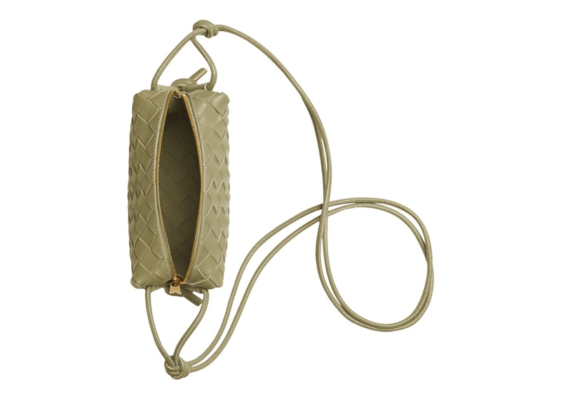 Bottega Veneta Loop Intrecciato Camera Bag Mini Travertine 圖 3