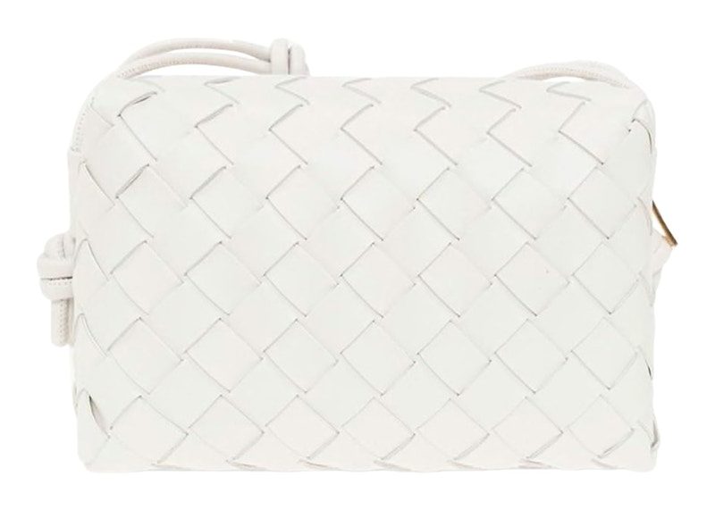 Order ボッテガ・ヴェネタ ループイントレチャート カメラバッグ ミニ ホワイト