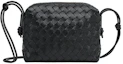 Buy Bottega Veneta 小号黑色Loop Intrecciato相机包