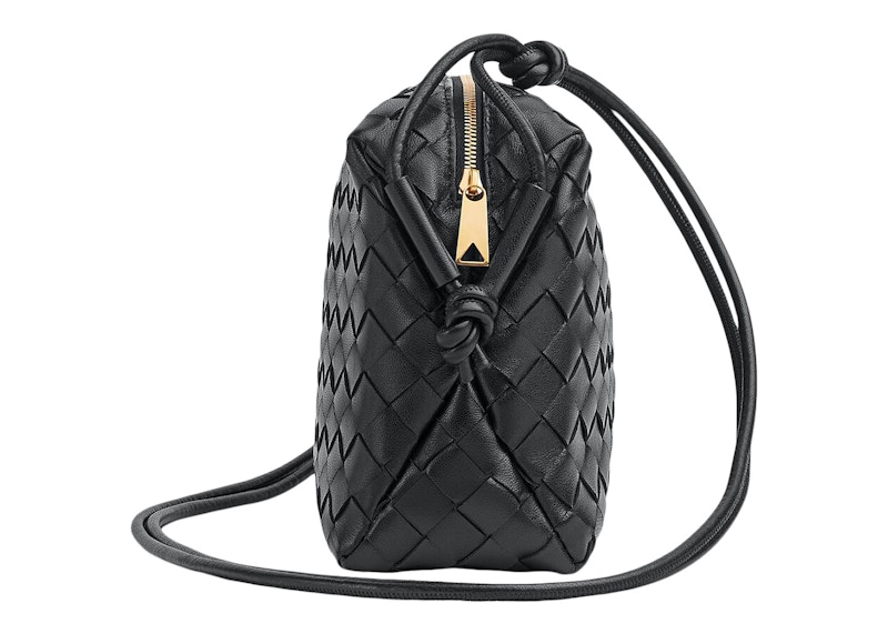 Bottega Veneta Loop Intrecciato Camera Bag Small Black 圖 2