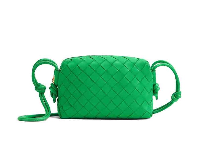 Bottega Veneta Loop Intrecciato Parakeet