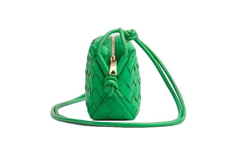 Order Bottega Veneta Loop Intrecciato Parakeet Hijau Terang