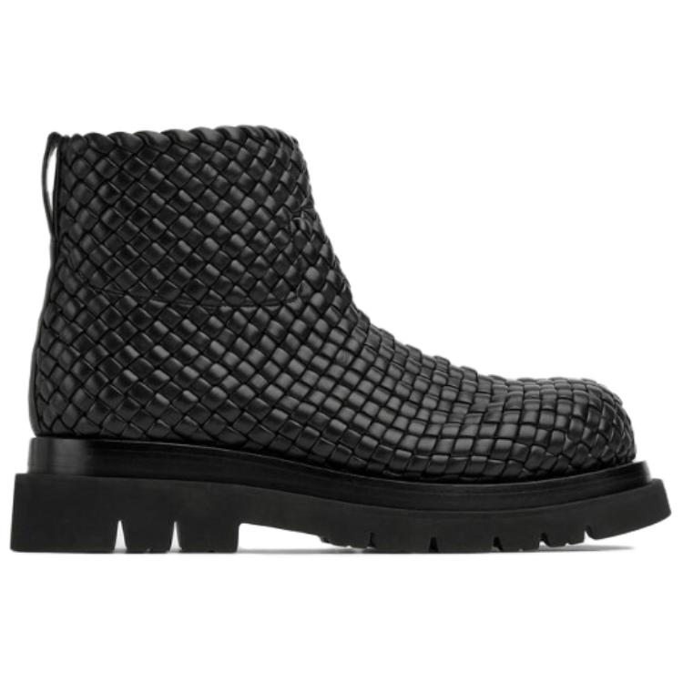 Order Bottega Veneta Botas Lug Tobillo 'Negro Cremallera Moda' 716207V2EH01000