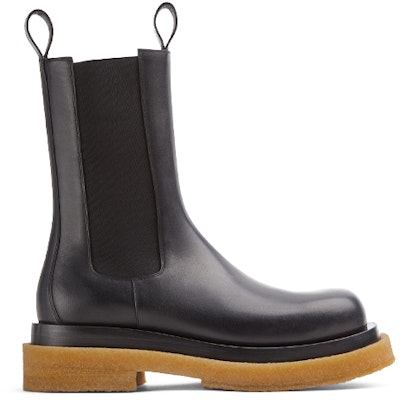 Bottega Veneta Lug Boot 'Black' 668370VBS501000 Order Bottega Veneta Lug Boot 'Black' 668370VBS501000