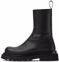 Bottega Veneta Lug Boot 'Black Calfskin' 716205VBS501000 Bottega Veneta Lug Boot 'Black Calfskin' 716205VBS501000
