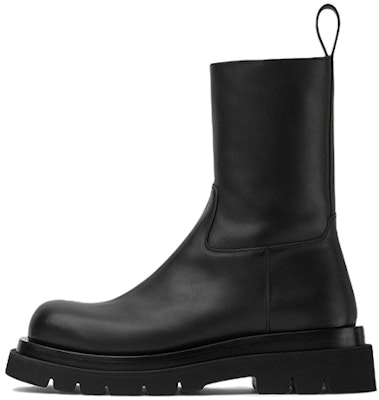 Bottega Veneta Lug Boot 'Black Calfskin' 716205VBS501000 Buy Bottega Veneta Lug Boot 'Black Calfskin' 716205VBS501000