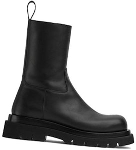 葆蝶家Lug靴子'黑色小牛皮' 716205VBS501000 Order 葆蝶家Lug靴子'黑色小牛皮' 716205VBS501000