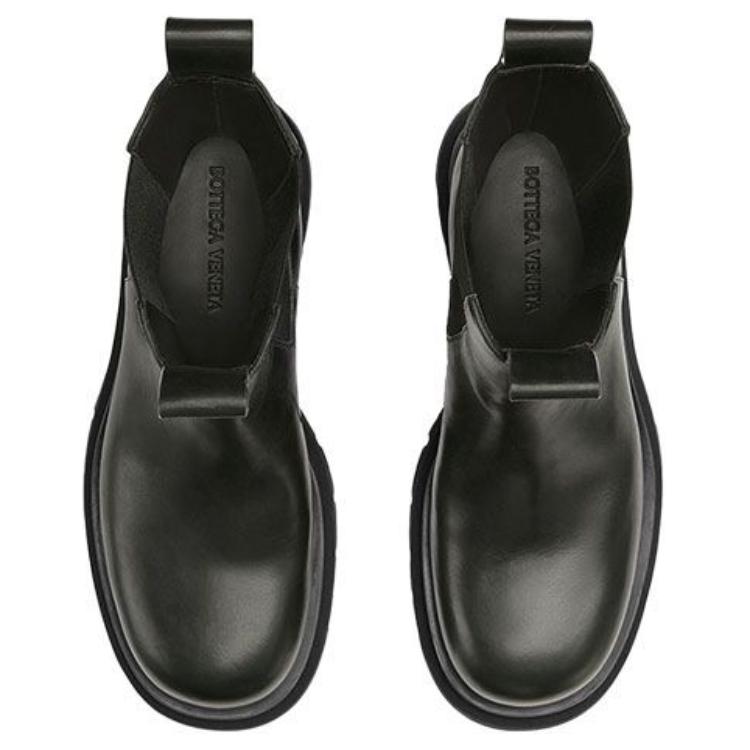 Shop Bottega Veneta Lug Boot 'Hijau Botol' 592081-VIFH0-3381