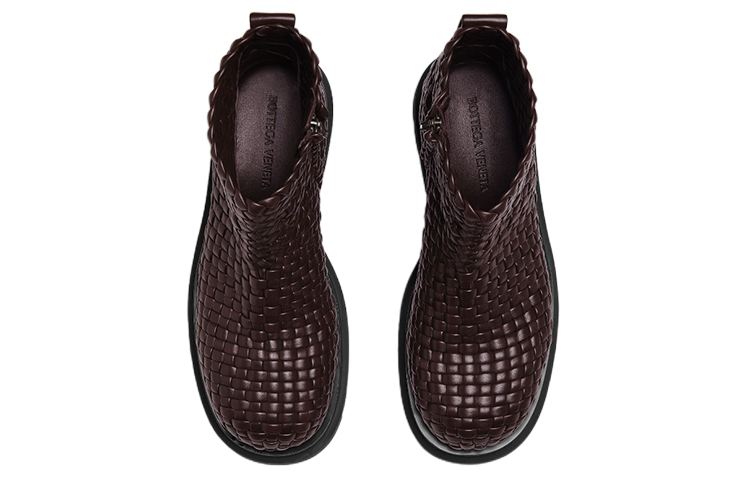 Bottega Veneta Lug Boot 'Brown Zip Fashion' 圖 3