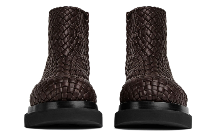 Bottega Veneta Lug Boot 'Brown Zip Fashion' 圖 4