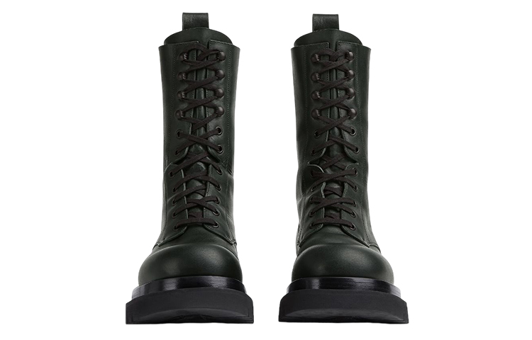 Bottega Veneta Lug Boot 'Deep Green' 圖 3