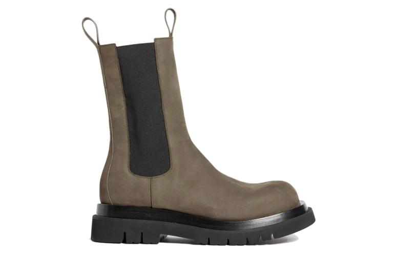 Order Bottega Veneta Lug Boot 'Olive' Kasut But Lelaki 'Hijau Zaitun' 592081-V3CD0-2503