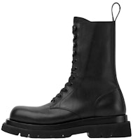 Bottega Veneta Lug Leather Lace-Up Boot 'Black' 715516VBS501000 Bottega Veneta Lug Leather Lace-Up Boot 'Black' 715516VBS501000