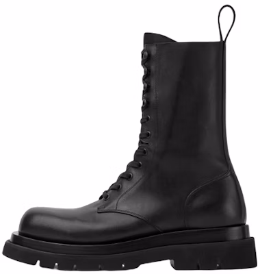 Bottega Veneta Lug Leather Lace-Up Boot 'Black' 715516VBS501000 Buy Bottega Veneta Lug Leather Lace-Up Boot 'Black' 715516VBS501000