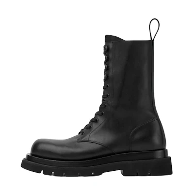Bottega Veneta Lug Lace Boot 'Black'
