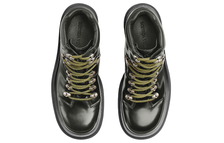 Order Bottega Veneta Lug But Kulit Bertali 'Hijau Gelap' 730230V20V03264