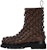 Bottega Veneta Lug But Kulit Tenunan Zip 'Dark Chestnut' 716206VBS522287