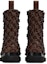 Shop Bottega Veneta Lug But Kulit Tenunan Zip 'Dark Chestnut' 716206VBS522287