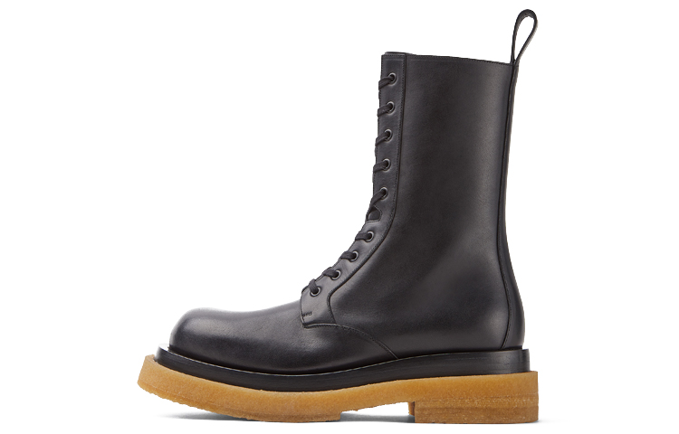 Bottega Veneta Lug Military Boot 'Black' 667093VBS501000