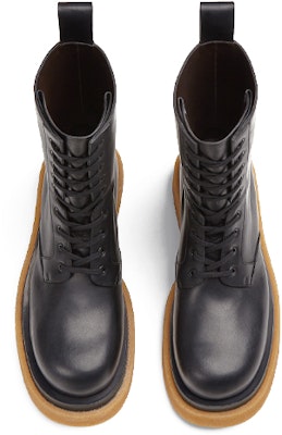 Bottega Veneta Lug Military Boot 'Black' 667093VBS501000 Lookbook Bottega Veneta Lug Military Boot 'Black' 667093VBS501000
