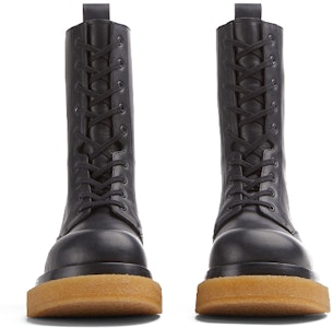葆蝶家Bottega Veneta Lug黑色军靴 667093VBS501000 Shop 葆蝶家Bottega Veneta Lug黑色军靴 667093VBS501000