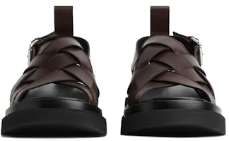 Lookbook Bottega Veneta Lug 涼鞋『棕色』 755129VBS502113