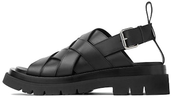 Bottega Veneta Lug Strap Sandal 'Black' 755129-VBS50-1000 Bottega Veneta Lug Strap Sandal 'Black' 755129-VBS50-1000