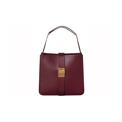Bottega Veneta Marie Shoulder Bag Burgundy