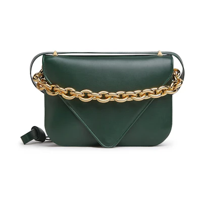 Bottega Veneta Matte Mount Medium Raintree
