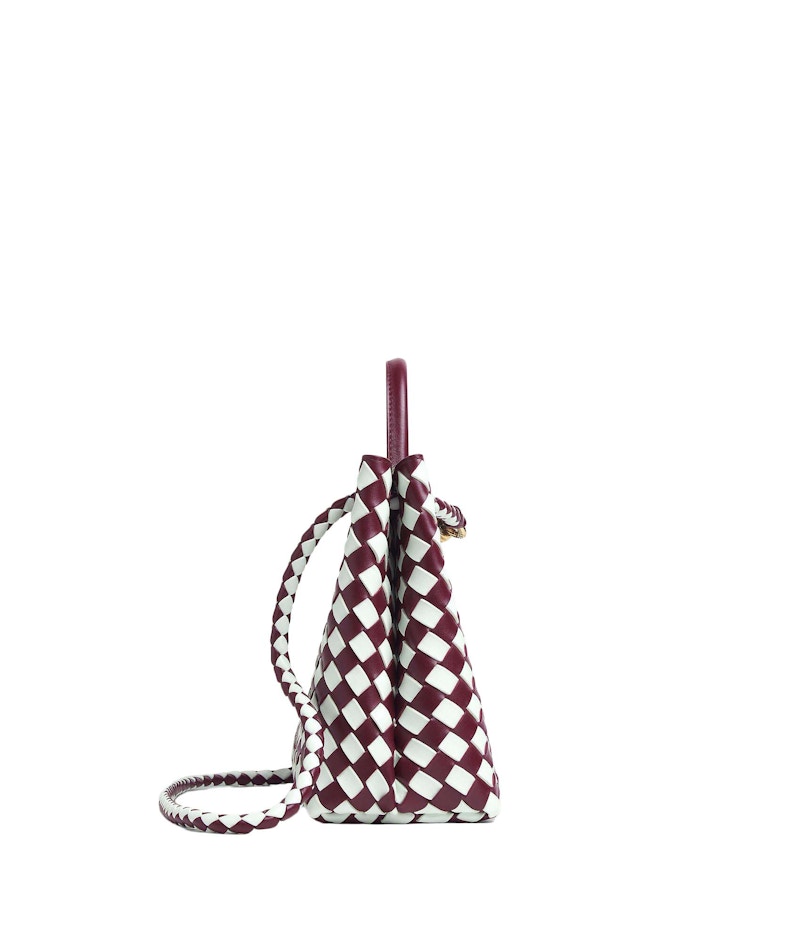 Order ボッテガ・ヴェネタ ミディアム アンディアモ バッグ バローロ/グレイシャー